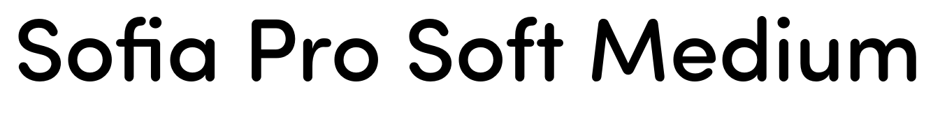 Sofia Pro Soft Medium
